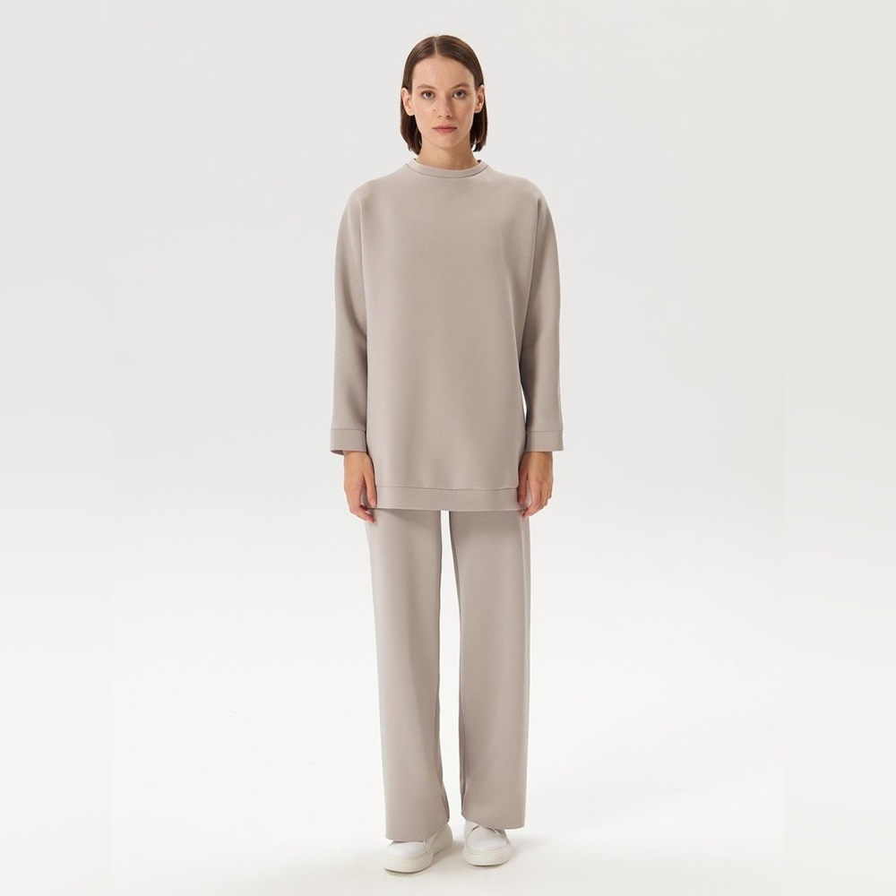 Terzi Dükkanı beige two-piece set